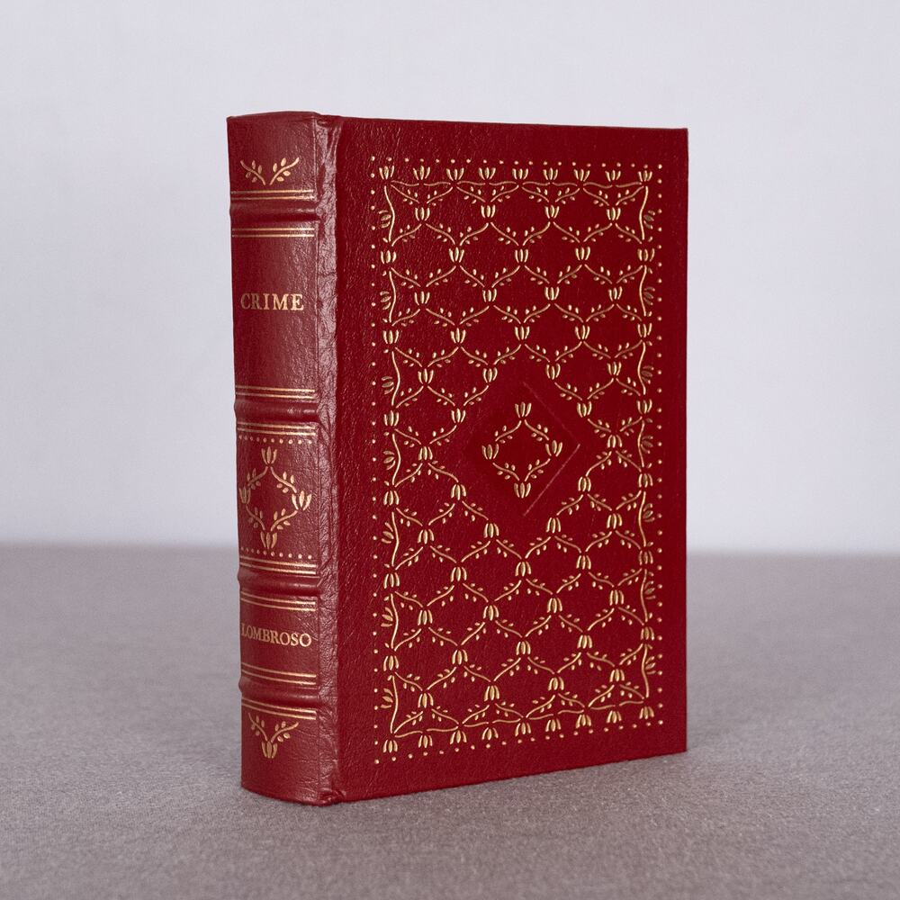 Crime: Its Causes and Remedies Legal Classics Library Lombroso Gryphon 1994